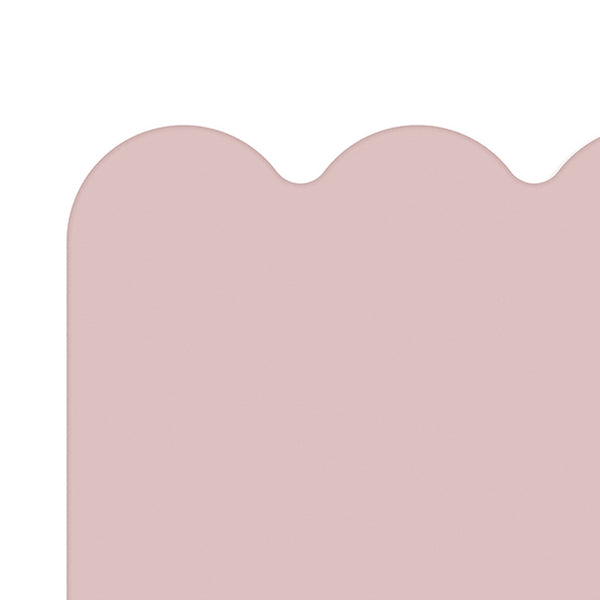 Set de 2 étagères murales pour enfants Vestnes 40 x 10 x 10 cm rose [en.casa