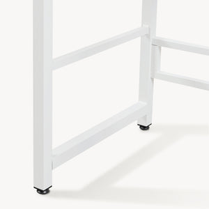 Wasmachinerek Hökangend 105x73x63 cm wit [en.casa]