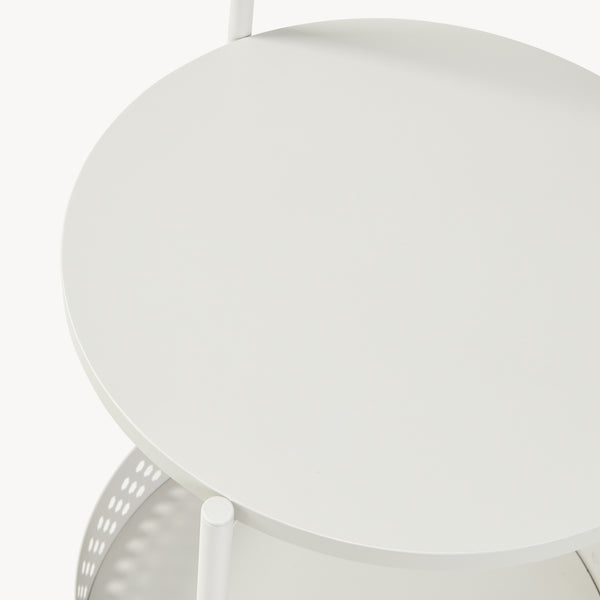 Serveerwagen Jässaatka trolley 76x40 cm grijs [en.casa] 