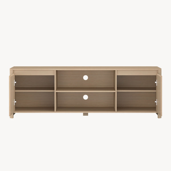 Tv-kast Takranmaa 150x40x50 cm eikenlook [en.casa]