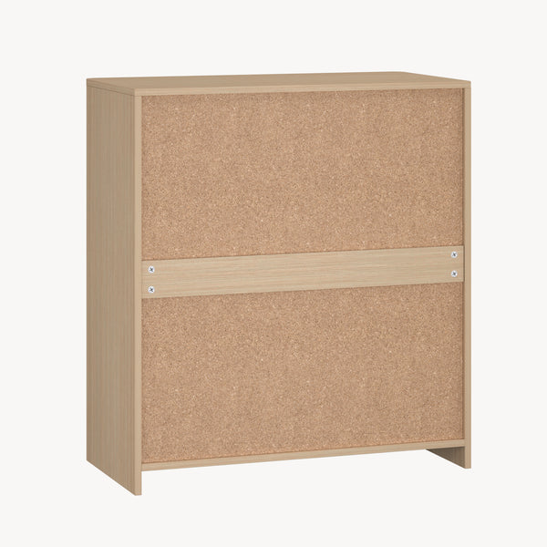 Bijzetkast Takranmaa 88x79x39 cm Eikenlook [en.casa]