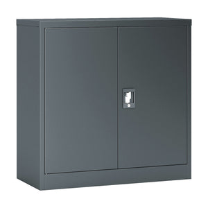 [en.casa] Kantoorkast Molise metaal met slot sleutels 90x40x90 cm - 4 varianten