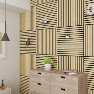 Lot de 4 panneaux acoustiques Vang 1,44 m²  NEU.HOLZ