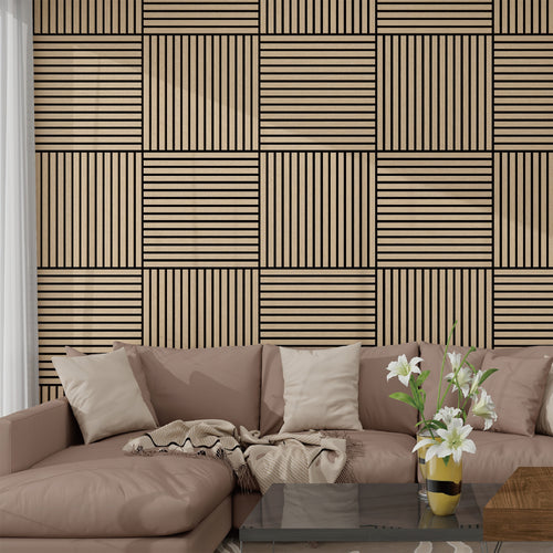 Lot de 4 panneaux acoustiques Vang 1,44 m²  NEU.HOLZ
