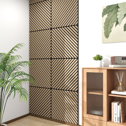 Lot de 4 panneaux acoustiques Vang 1,44 m²  NEU.HOLZ