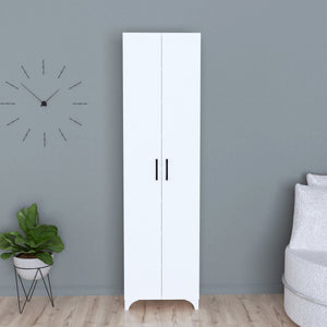 [en.casa] 2-deurs kast Strömsund met planken 177,5x48,5x32 cm - 4 varianten