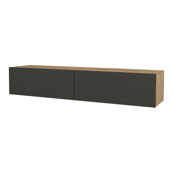 Meuble TV Toivakka 135 x 31 x 25 cm [en.casa]