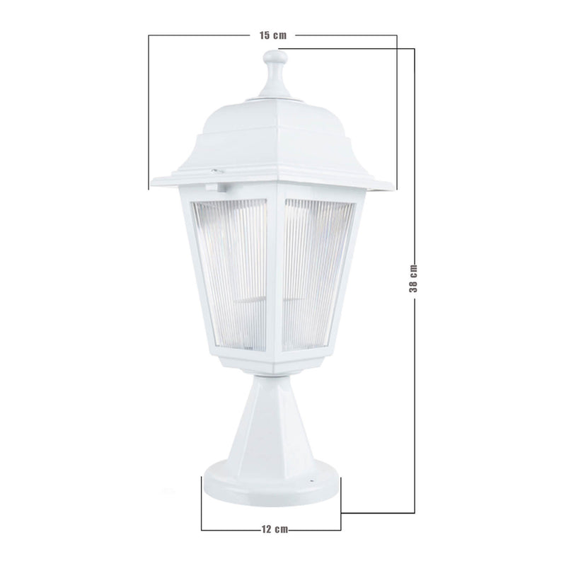 Croquis coté Luminaire extérieur Ipswich 38 cm E27 [lux.pro]