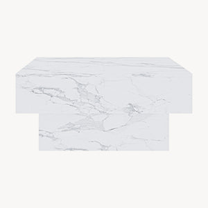 Table basse extensible Lens 80 x 60 x 36 cm [en.casa] 