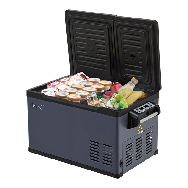 Auto koelbox Alberona elektrisch blauwgrijs in.tec
