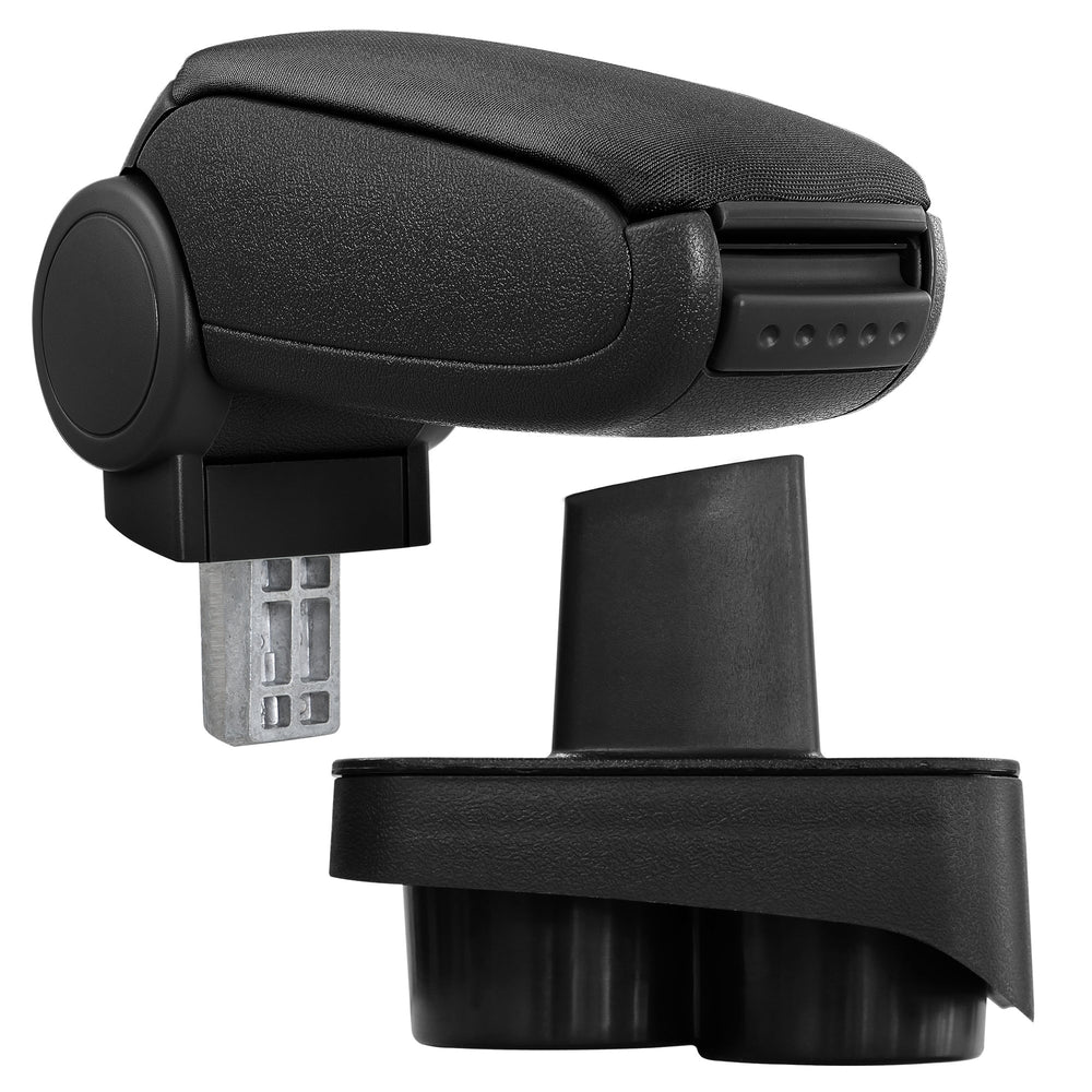 Accoudoir central Skoda Fabia 1 avec compartiment de rangement en différentes versions noir pro.tec - premiumXL