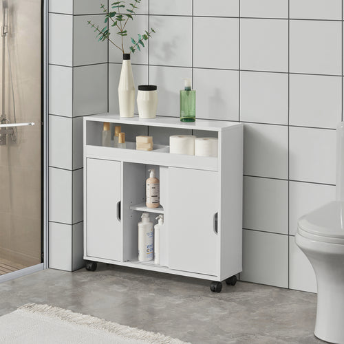 Armoire de salle de bain Lumijoki 71x70x20cm en différentes couleurs [en.casa] - premiumXL