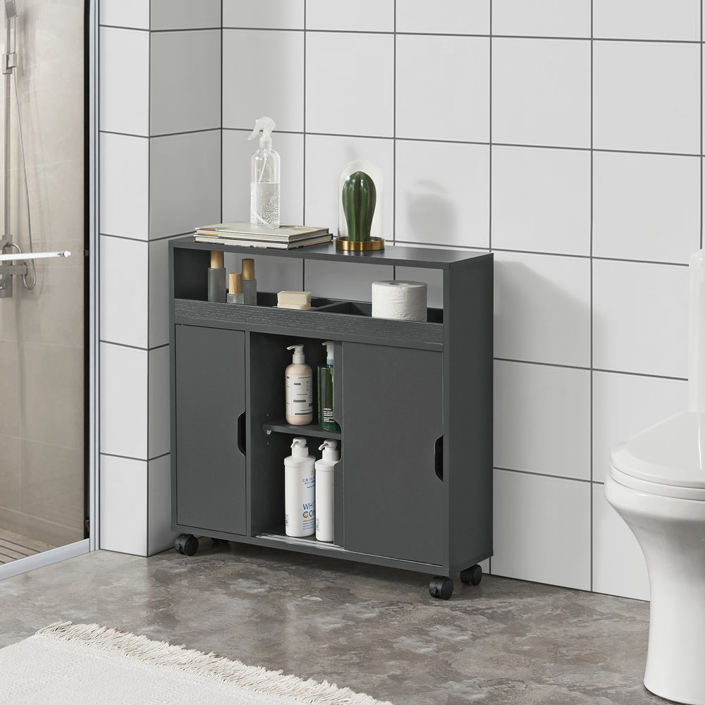 Armoire de salle de bain Lumijoki 71x70x20cm en différentes couleurs [en.casa] - premiumXL