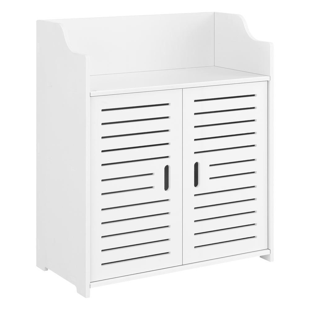 Armoire de salle de bain Trosa 72x60x32 cm WPC en.casa - premiumXL