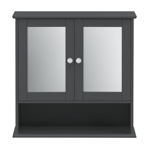 Placard Mural à Miroir Linz 58 x 56 x 13 cm [en.casa]