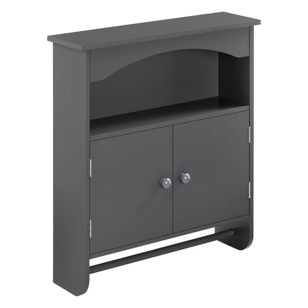 Badkamerkast Graz voor wandmontage met handdoekhouder 61,3x53x15,5 cm - 2 varianten