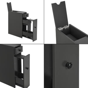 Meuble bas de salle de bain Kihniö à 2 tiroirs [en.casa]