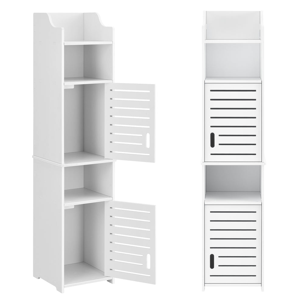 Armoire de salle de bain Mora 135x32x32 cm WPC en.casa - premiumXL