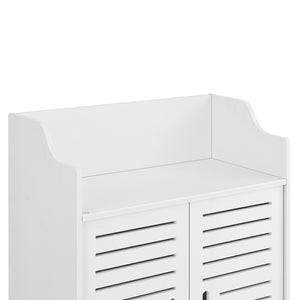 Meuble de Salle de Bain Trosa à 2 Portes 62 x 45 x 25 cm [en.casa]