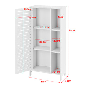 Meuble Colonne Vansbro pour Salle de Bain à 3 Niveaux 96 x 48 x 24 cm [en.casa]