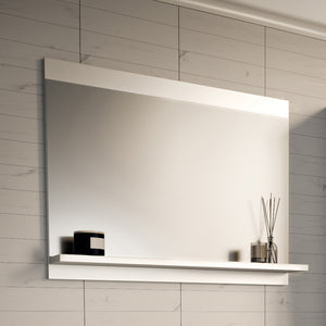 Badkamerspiegel Krildihana met plank 50x60x12 cm [en.casa]