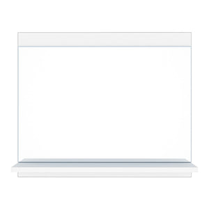 Badkamerspiegel Krildihana met plank 50x60x12 cm [en.casa]