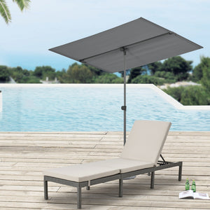 [pro.tec] Parasol 360° Carsoli 120-200x180x130 cm - 2 varianten
