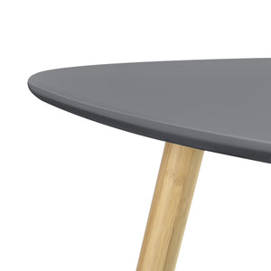 Lot de 2 Tables Basses Gigognes Levanger MDF Bambou [en.casa]