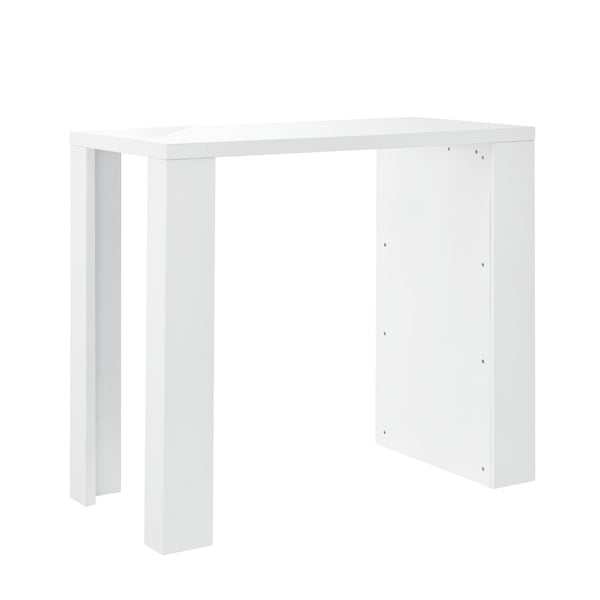 Table de Bar Bonn 3 Étagères 117 x 57 x 107 cm Plusieurs couleurs [en.casa]