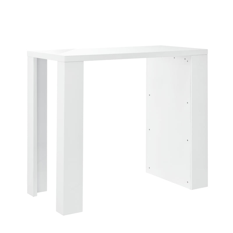 Croquis coté Table de Bar Bonn 3 Étagères 117 x 57 x 107 cm Plusieurs couleurs [en.casa]