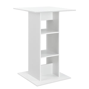 Table de Bar Visby 3 Étagères  70 x 70 x 110 cm Plusieurs couleurs [en.casa]