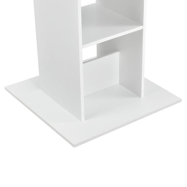 Table de Bar Visby 3 Étagères  70 x 70 x 110 cm Plusieurs couleurs [en.casa]