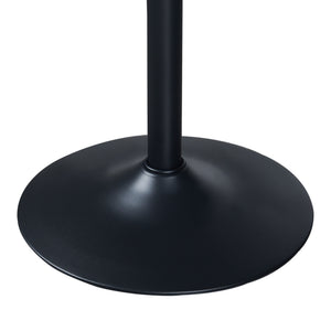 Table haute ronde Vantaa acier MDF 100 x 60 cm [en.casa]