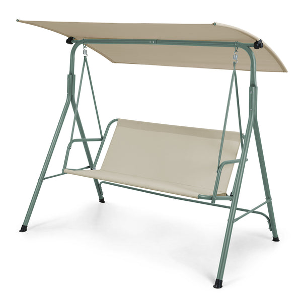 Balancelle Satten pour 3 personnes 173 x 119 x 153 cm [en.casa] 
