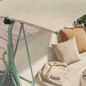 Balancelle Satten pour 3 personnes 173 x 119 x 153 cm [en.casa] 