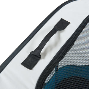 Parc pour chiens Mörbylånga pliable bleu beige [en.casa]