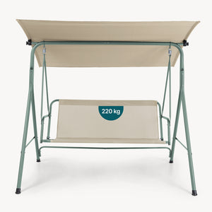 Balancelle Satten pour 3 personnes 173 x 119 x 153 cm [en.casa] 