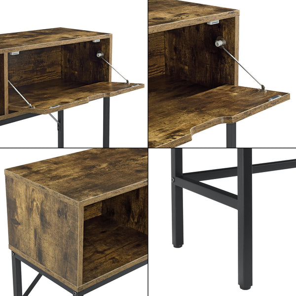 Table console Tranemo 92 x 30 x 80 cm Couleurs différentes [en.casa]