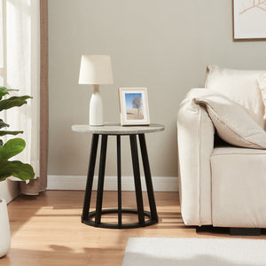 Bijzettafel Buzzard rond [en.casa]