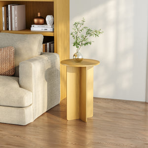 Bijzettafel Vappevn rond 60xØ40 cm [en.casa]