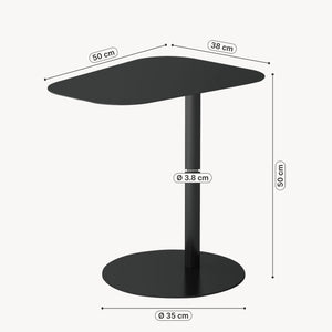 Table d'appoint Nastätten 50 x 50 x 38 cm [en.casa]