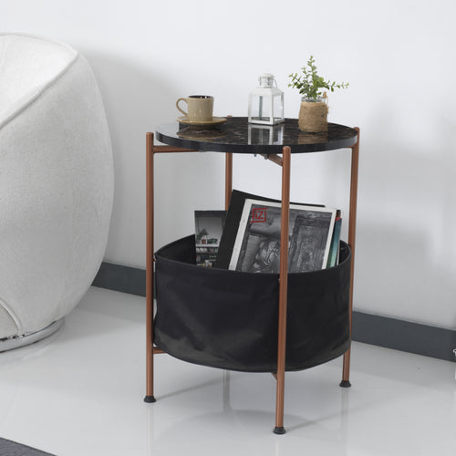 Table d’appoint Suonenjoki 59x47cm en différentes couleurs [en.casa] - premiumXL