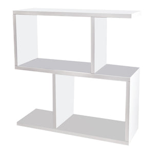 Table d'appoint Bærum avec 2 étagères panneau de particules 60 x 20 x 60 cm [en.casa]