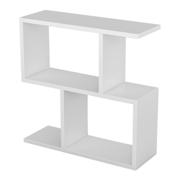 Table d'appoint Bærum avec 2 étagères panneau de particules 60 x 20 x 60 cm [en.casa]