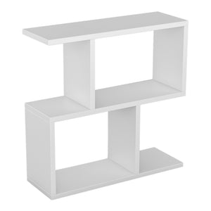 Table d'appoint Bærum avec 2 étagères panneau de particules 60 x 20 x 60 cm [en.casa]