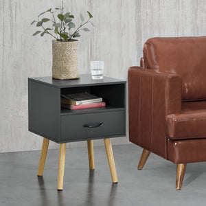 Nachtkastje Gävle 57x42x40 cm set van 2 [en.casa]