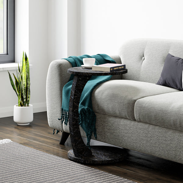 Table d’appoint Holeby 56 x 38 cm [en.casa]