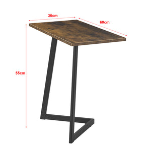 [en.casa] Bijzettafel Kalundborg 55x60x30 cm - 2 varianten