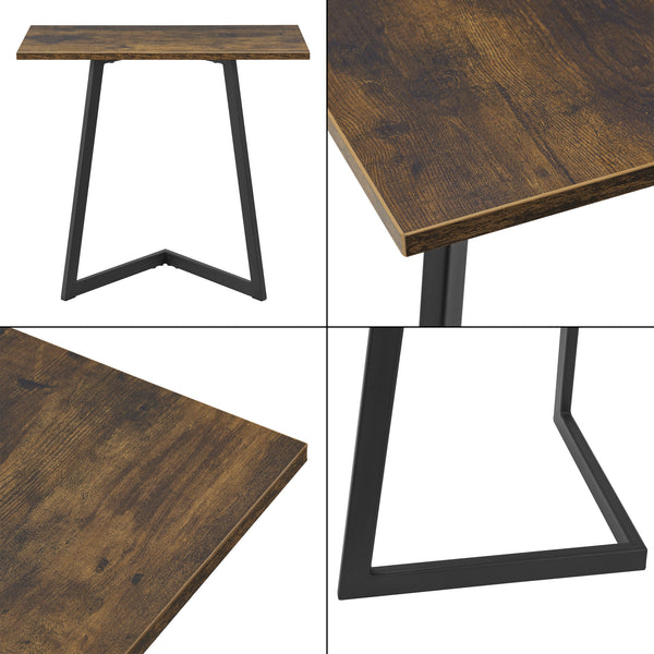 [en.casa] Bijzettafel Kalundborg 55x60x30 cm - 2 varianten