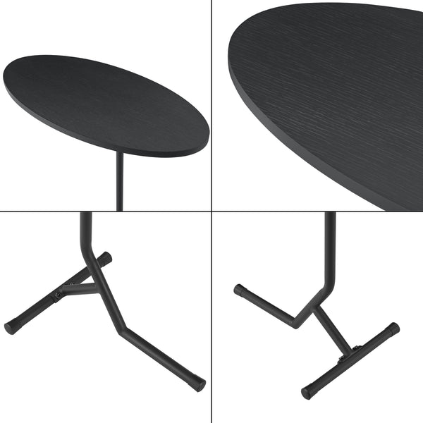 [en.casa] Bijzettafel Karlebo 55x60x30 cm - 2 varianten